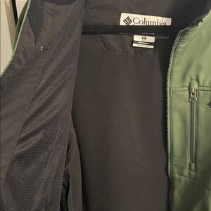 Columbia Omni-Shield Interchange Mens Size XL  Forest Green Winter Jacket Coat